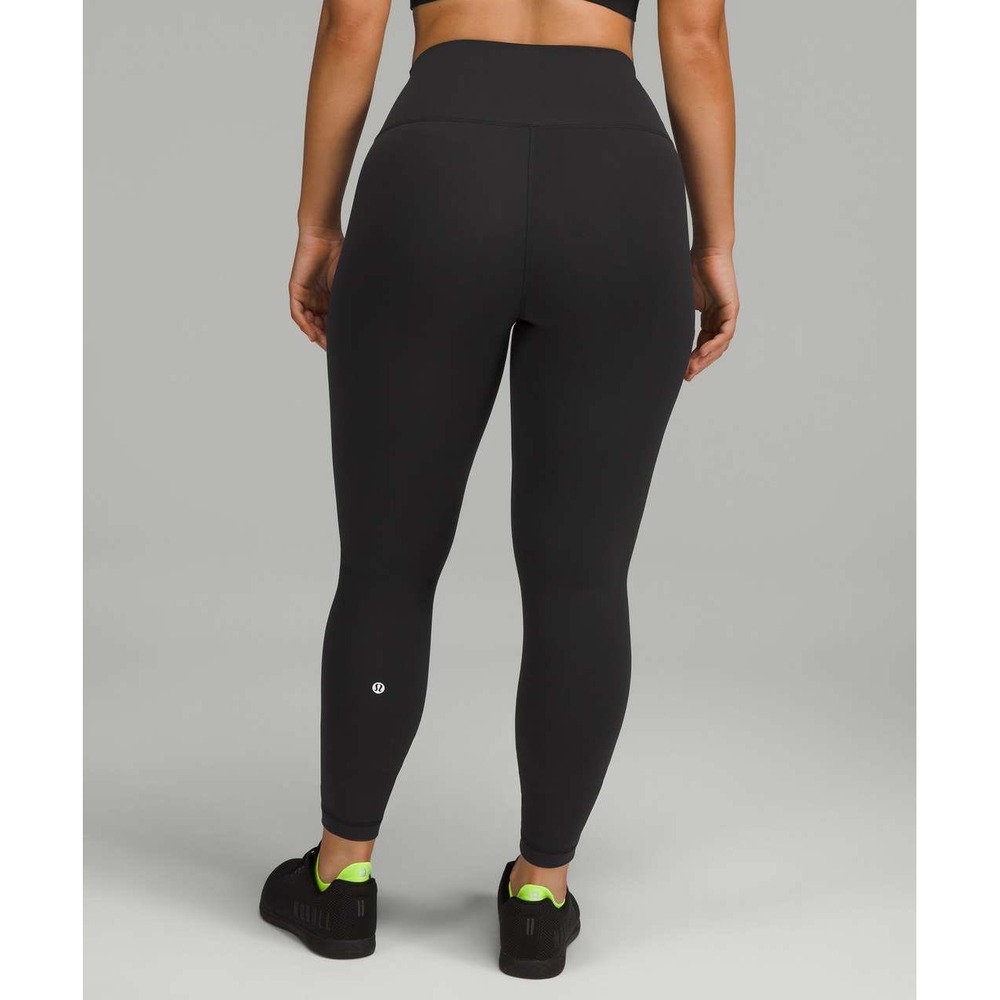 Lululemon Wunder Train Contour Fit High-Rise Tight 25 Black Size 4